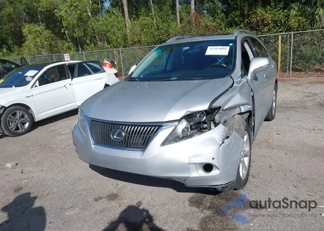 2010 Lexus Rx 350 from USA, damaged, VIN 2T2ZK1BA3AC018735